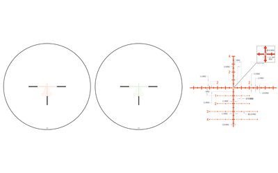 TRIJICON TENMILE 3-18X44 FFP MRA R/G