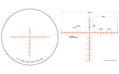 TRIJICON TENMILE 5-50X56 ELR MOA R/G
