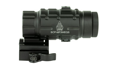 UTG 3X MAGNIFIER W/FTS QD MNT