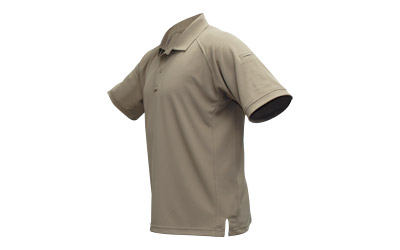 VERTX COLDBLACK S/S POLO TAN MED