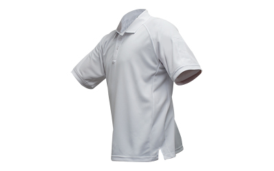 VERTX COLDBLACK S/S POLO WHT MED