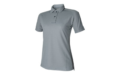 VERTX COLDBLACK WMN S/S POLO GRY MED