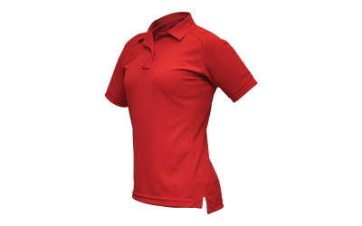 VERTX COLDBLACK WMN S/S POLO RED XL