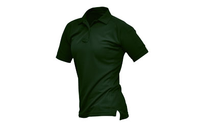 VERTX COLDBLACK WMN S/S POLO GRN SM