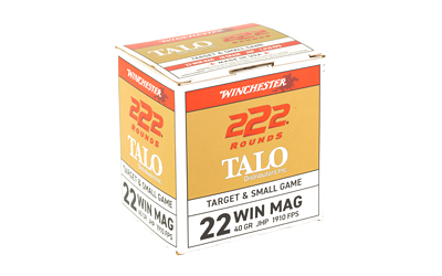 WIN TALO 22WMR 40GR JHP 222/2220