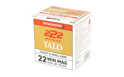 WIN TALO 22WMR 40GR JHP 222/2220