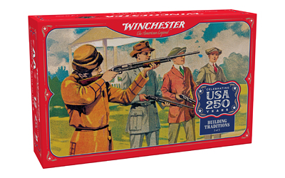 Winchester AA 12 Gauge 2-3/4" #8 Shotshell - Commemorative USA 250th Edition