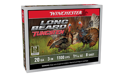WIN LONG BEARD TS17 20GA 3" #8 5/50