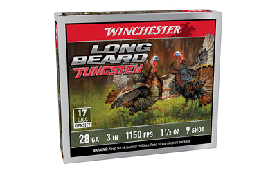 WIN LONG BEARD TS17 28GA 3" #9 5/50