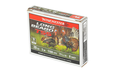 WIN LONG BEARD TSS 20GA 3" #8 5/50
