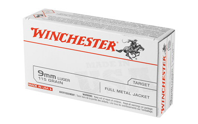 WIN USA 9MM 115GR FMJ 50/500