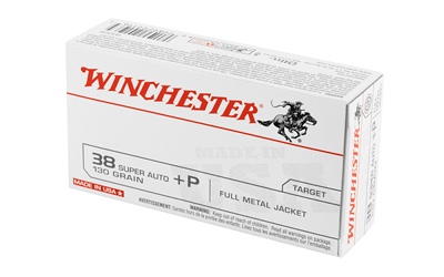 WIN USA 38SUP +P 130GR FMJ 50/500