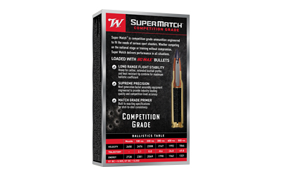 Winchester Super Match .308 Win 168g BTHP Ammo - Purple Moun view 2