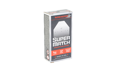 WIN SUPER MATCH 9MM 147GR FN 50/500
