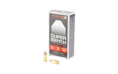 Winchester Super Match 9mm 115 Grain Round Nose 50-Round Box - image 2 of 5