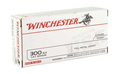 WIN USA 300 BLK 147GR FMJ 20/200