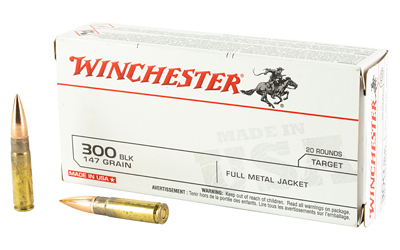WIN USA 300 BLK 147GR FMJ 20/200