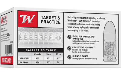 WIN USA 45ACP 230GR FMJ 100/500