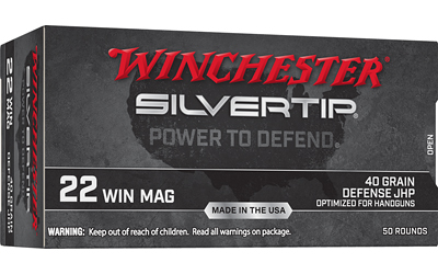 Winchester Silvertip .22 WMR JHP (40 gr) 50 rd Ammo