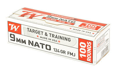WIN USA 9MM NATO 124GR FMJ 100/1000