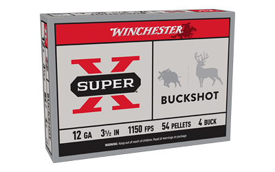 WIN SUPER-X 12GA 3.5" 4 BUCK 5/250