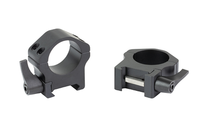 WARNE MAXIMA 1" HRZ QD MED RINGS BLK