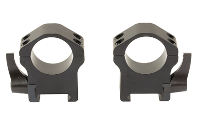 WARNE MAXIMA 1" HRZ QD HI RINGS BLK