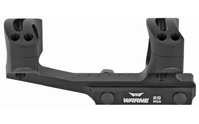 WARNE 20MOA EXTND SKELETON 30MM BLK