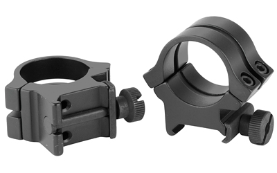 WEAVER QUAD LOCK RNGS 1" HI MBLK