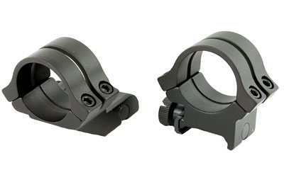 WEAVER QUAD LOCK RNGS 1" HI EXT MBLK