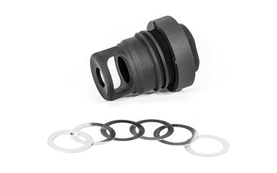 YHM MINI QD MUZZLE BRAKE 9MM 5/8"-24
